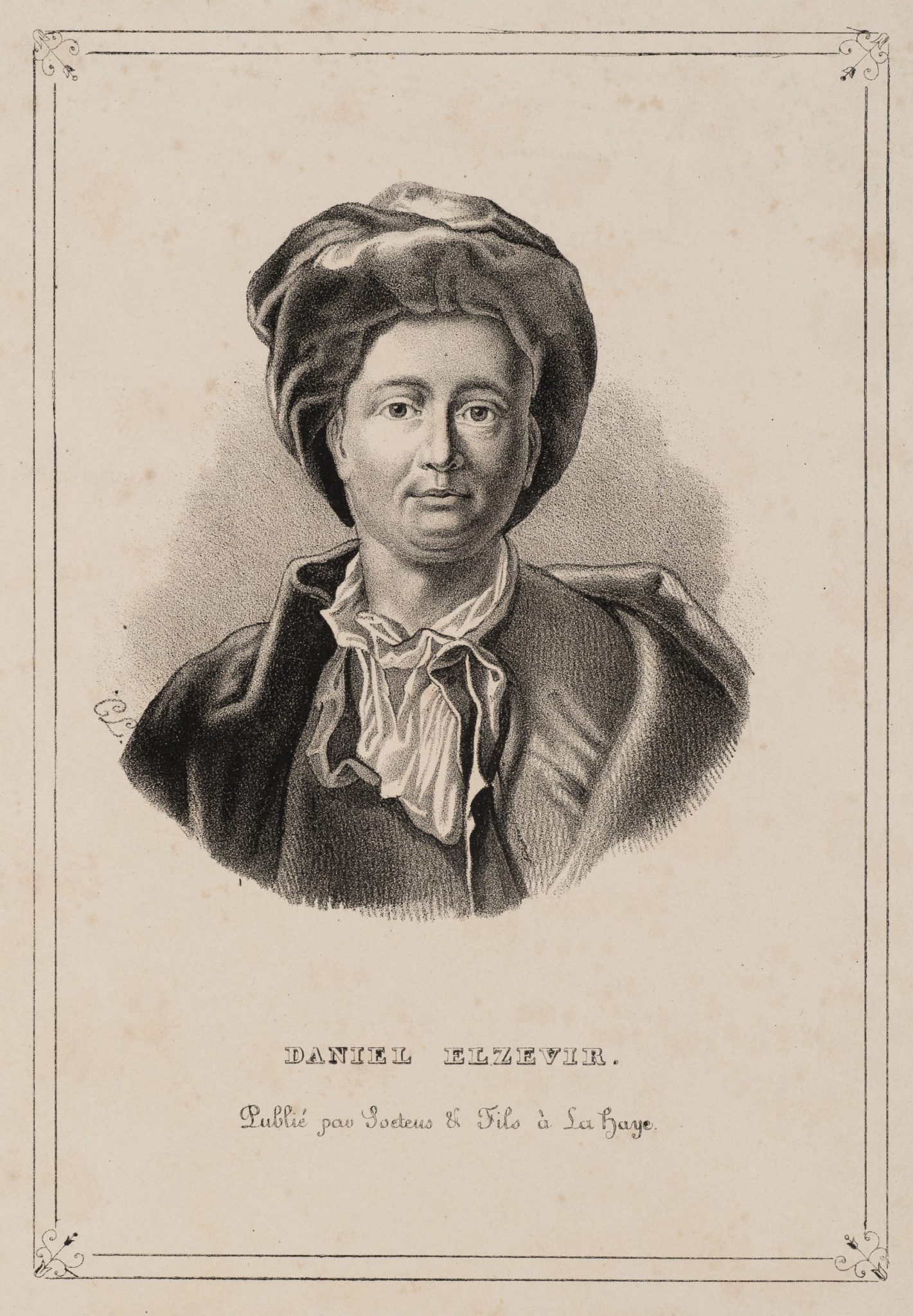 Porträt von Daniel Elzevir