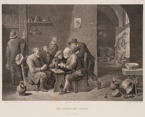 Kartenspieler im Gasthaus
