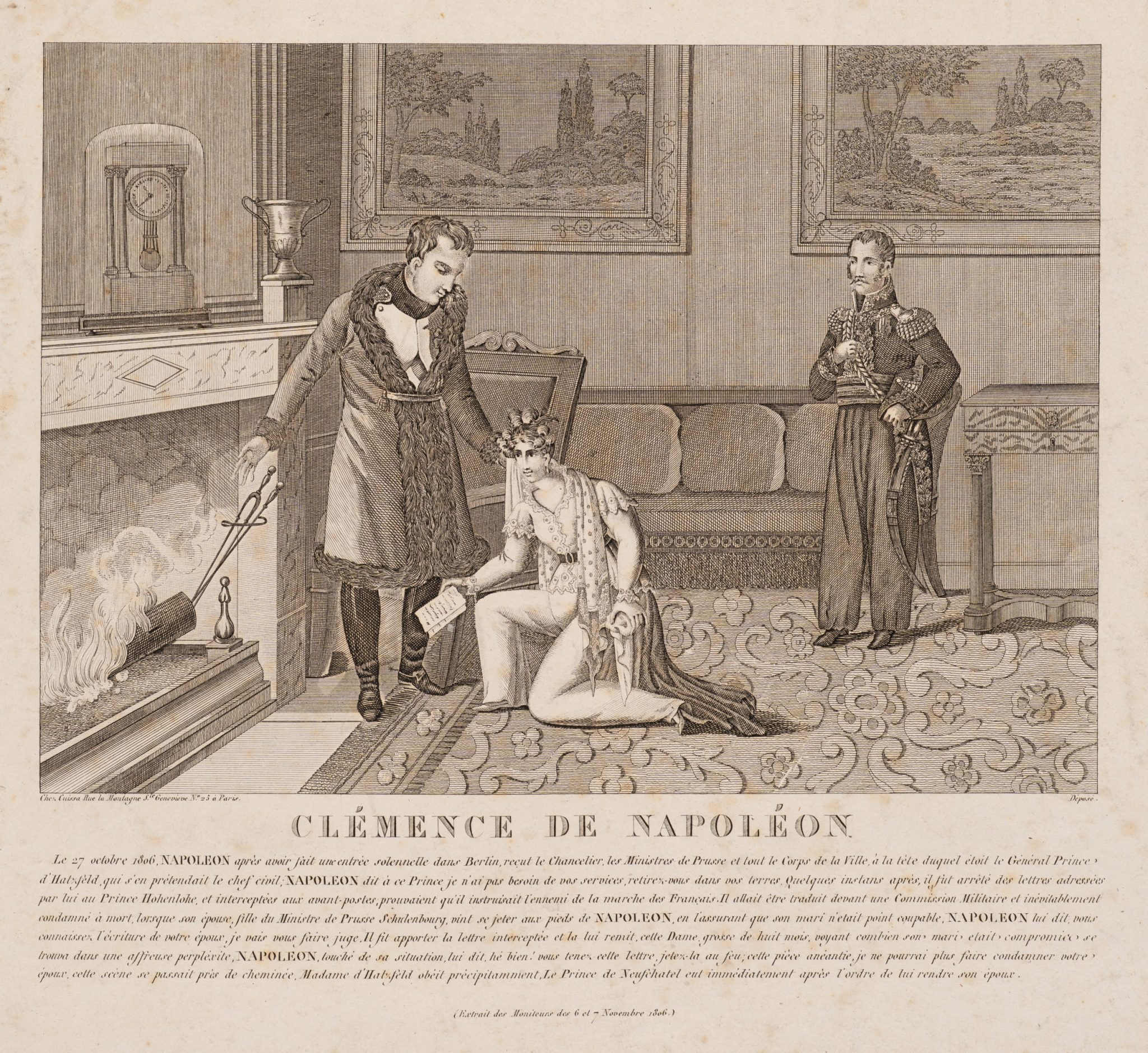 Napoleons Begnadigung in Berlin