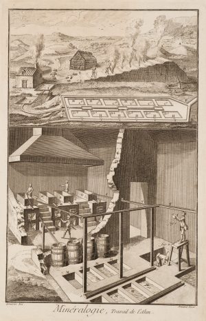 Mineralogie - Gewinnung von Alaun
