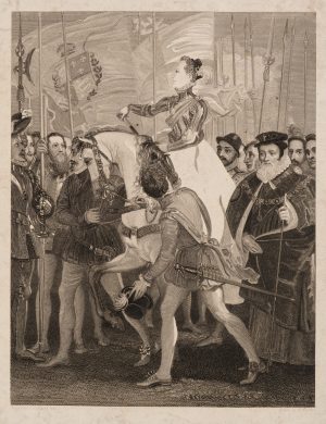 Königin Elizabeth I. in Tilbury