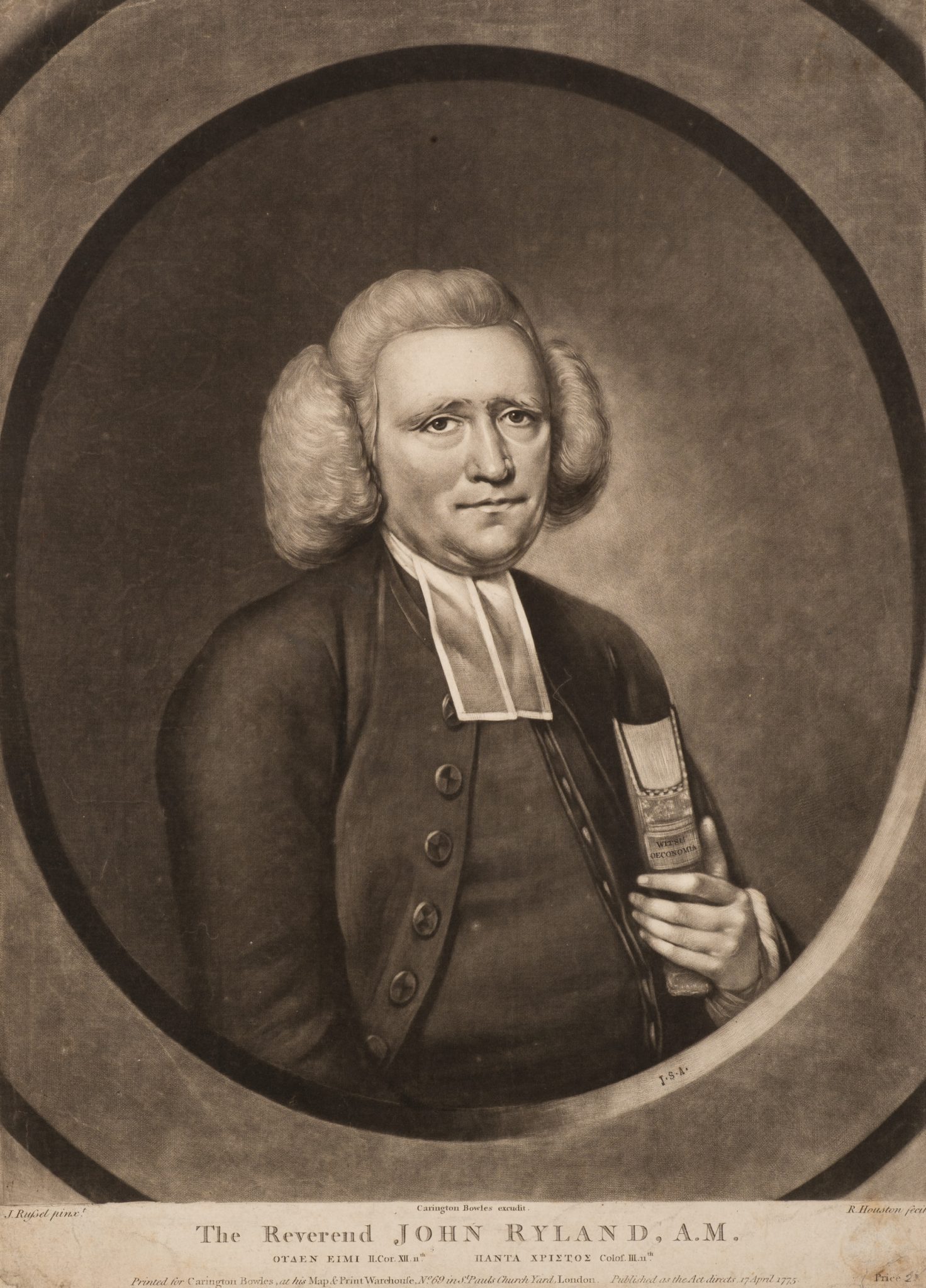 Portrait des Reverend John Ryland