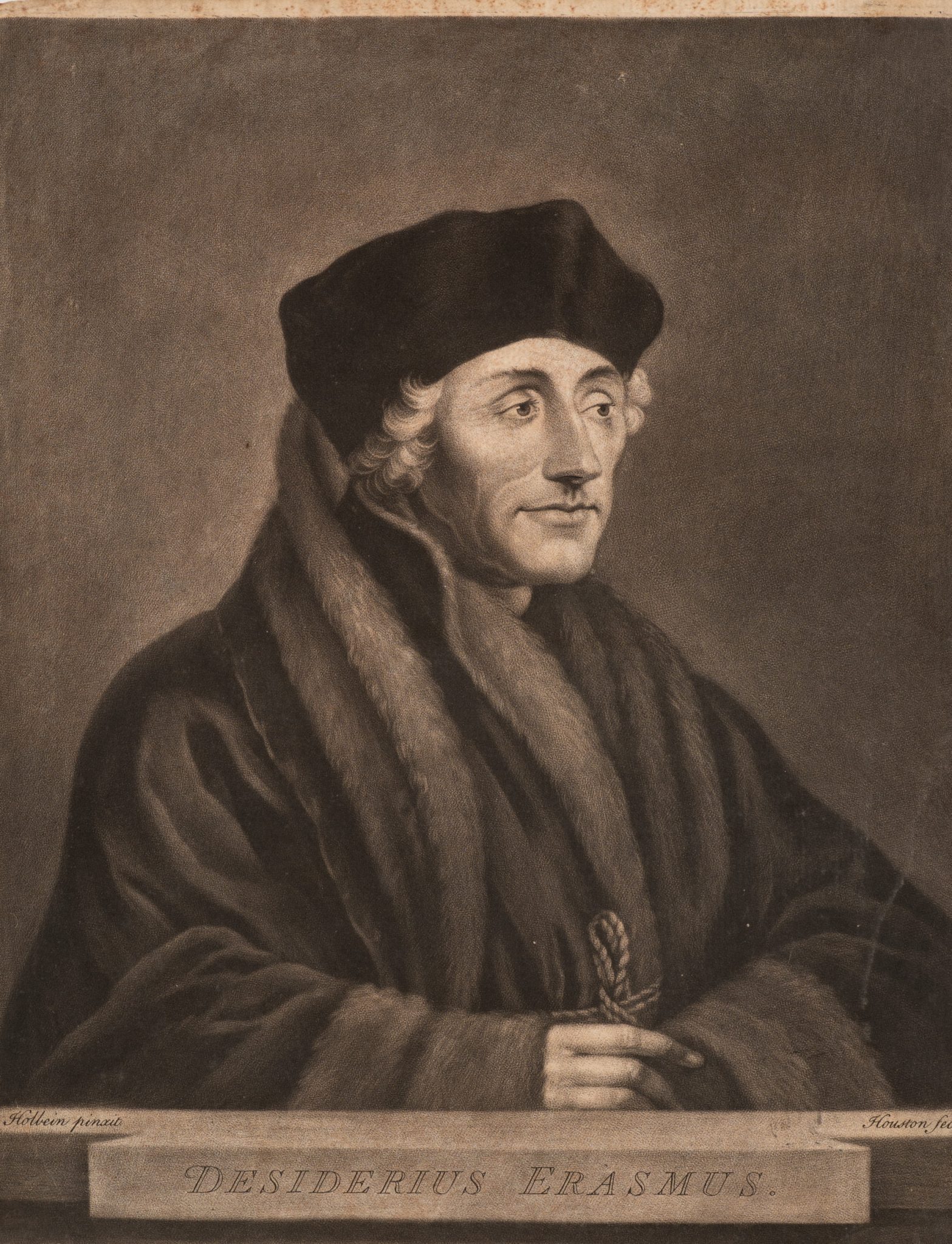Porträt von Erasmus