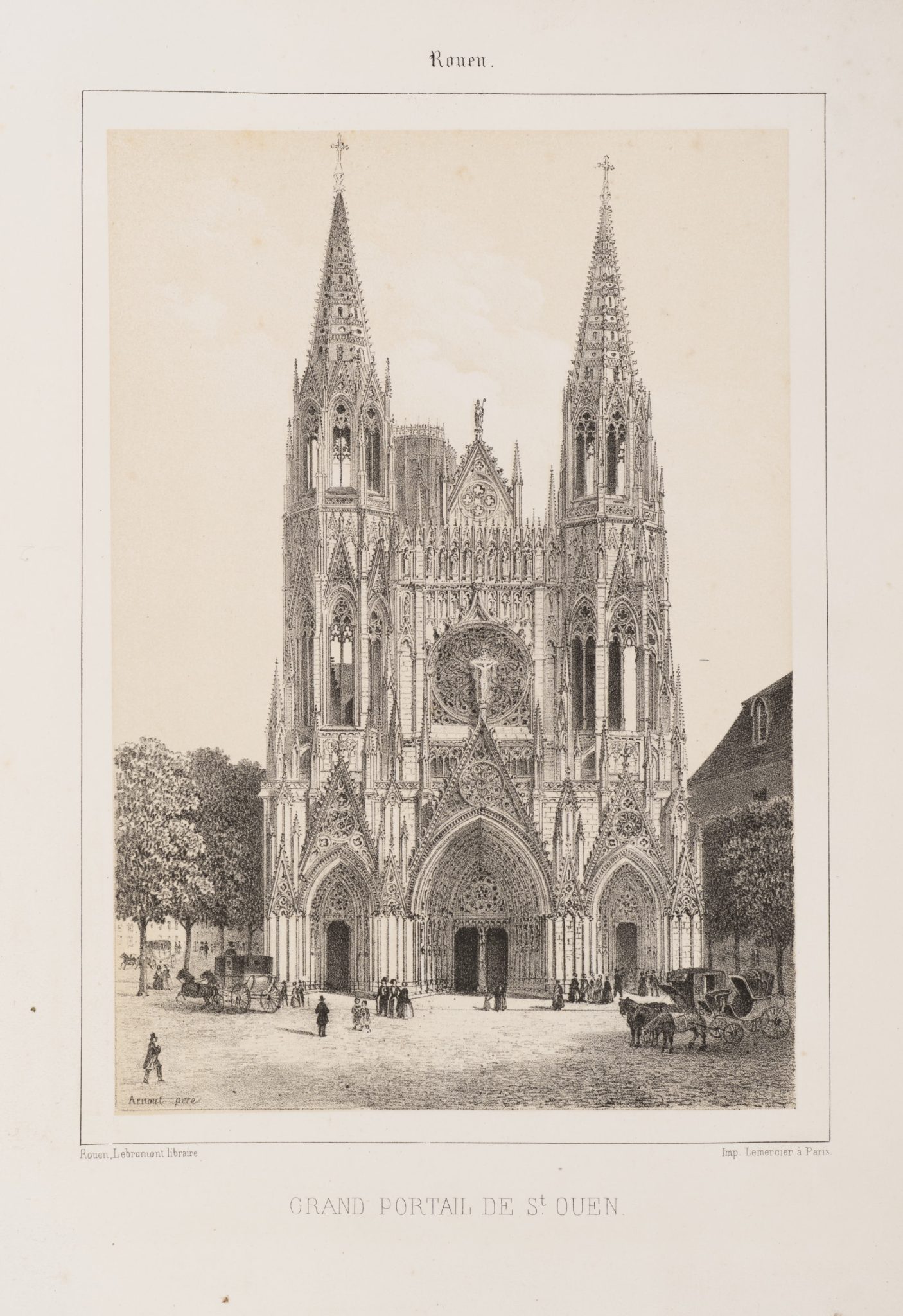 Hauptportal St. Ouen