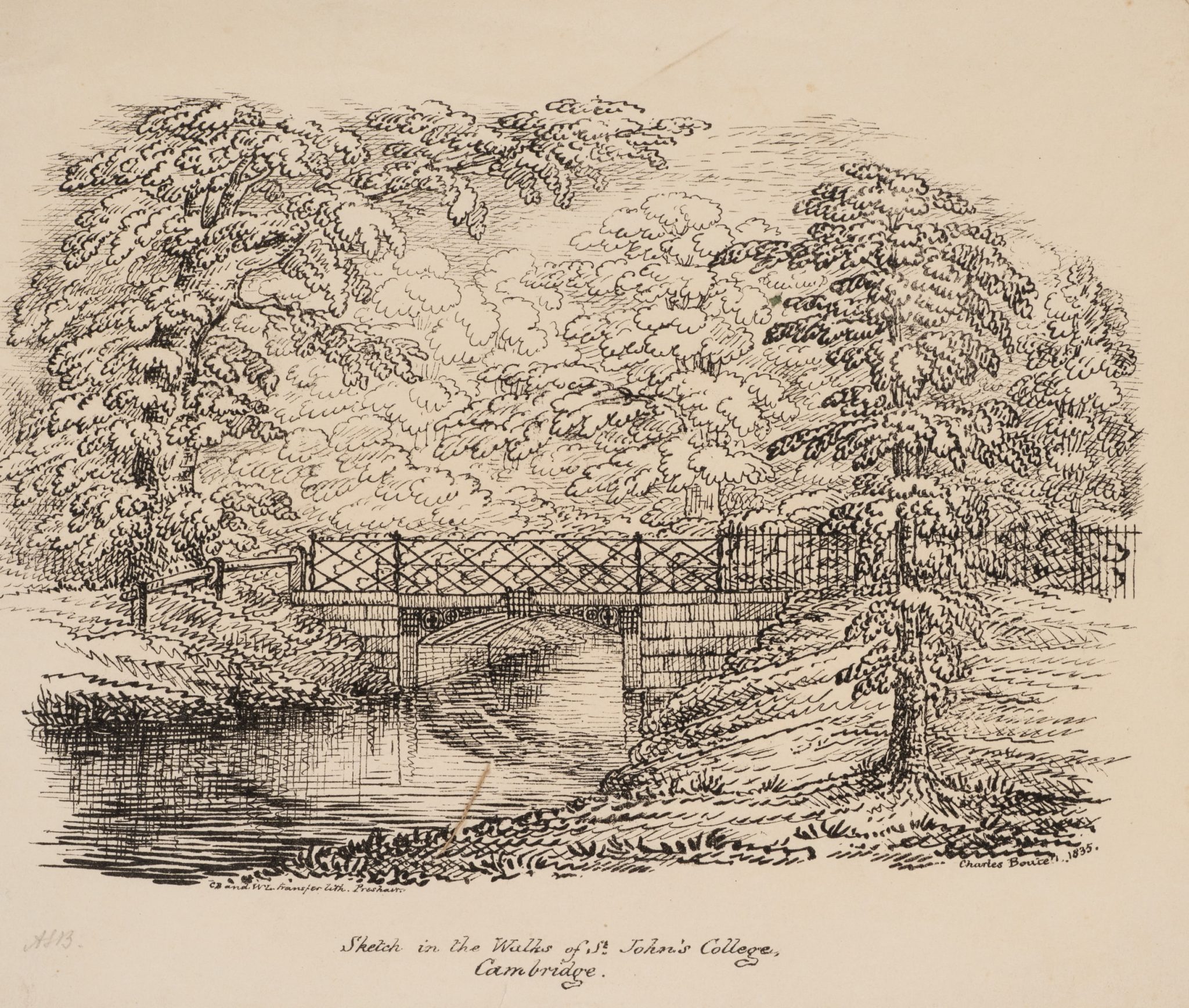 Brücke am Fluss