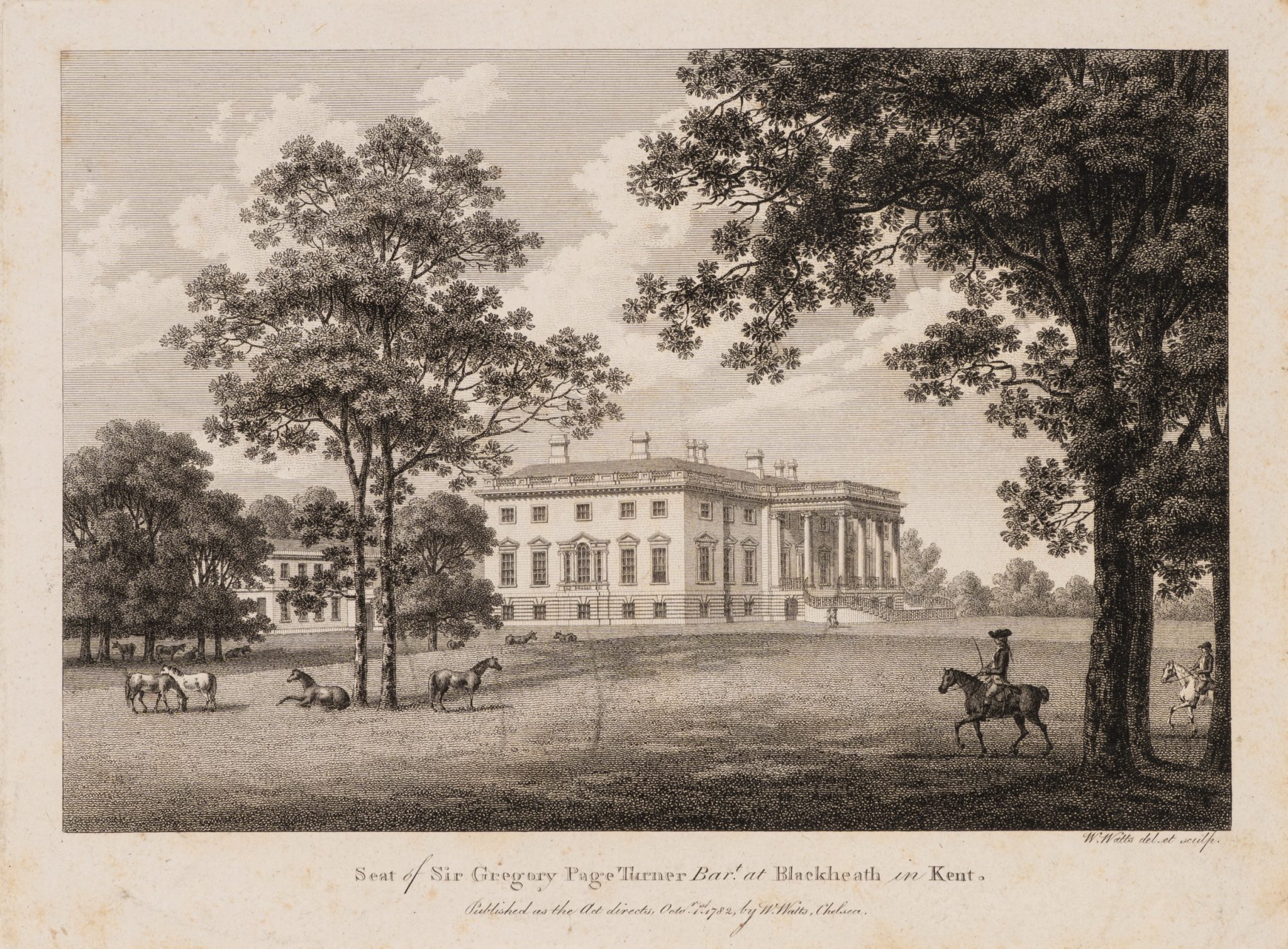 Georgianisches Herrenhaus