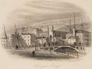 Stadtansicht mit Wellington Bridge