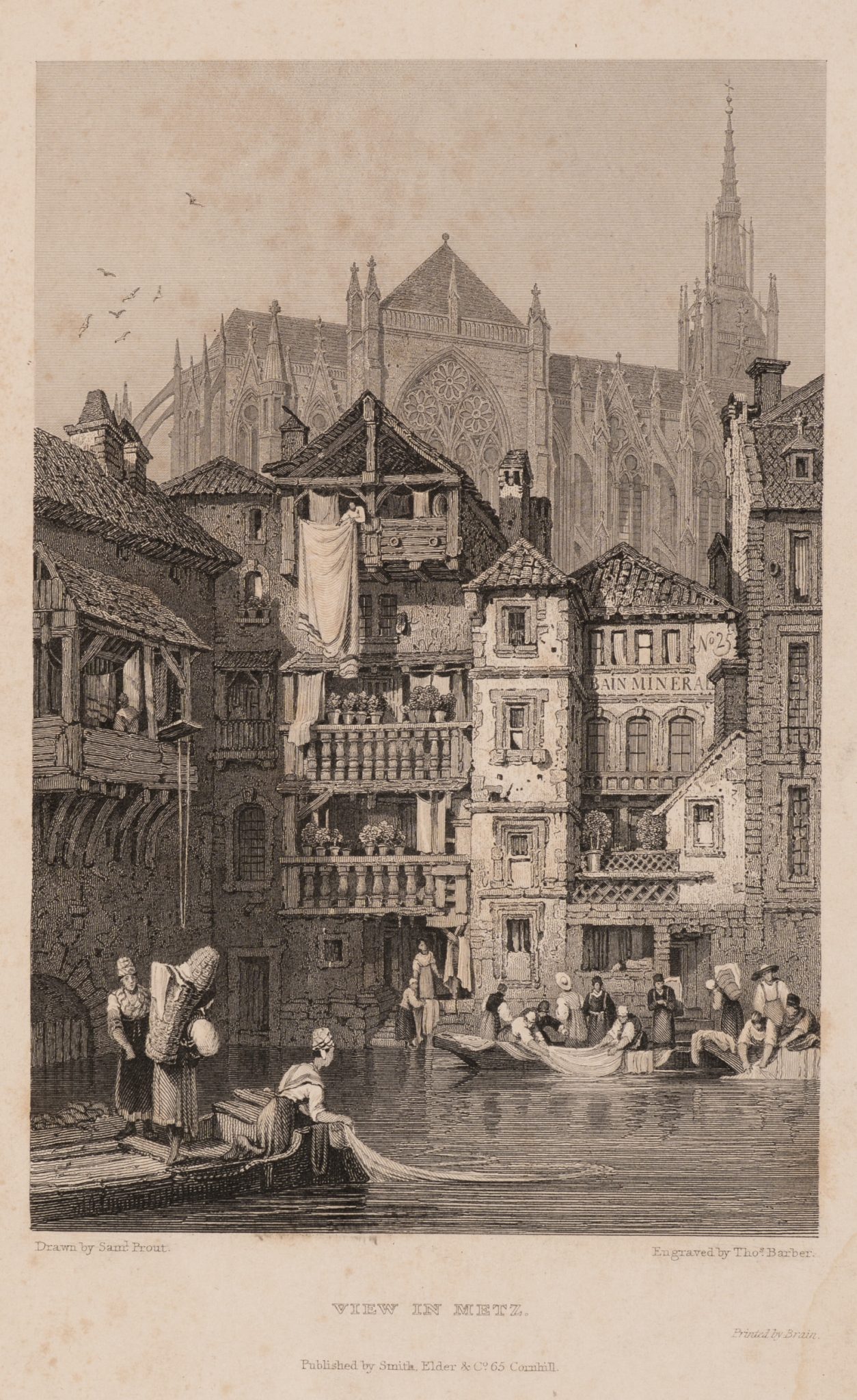 Flussidylle in Metz