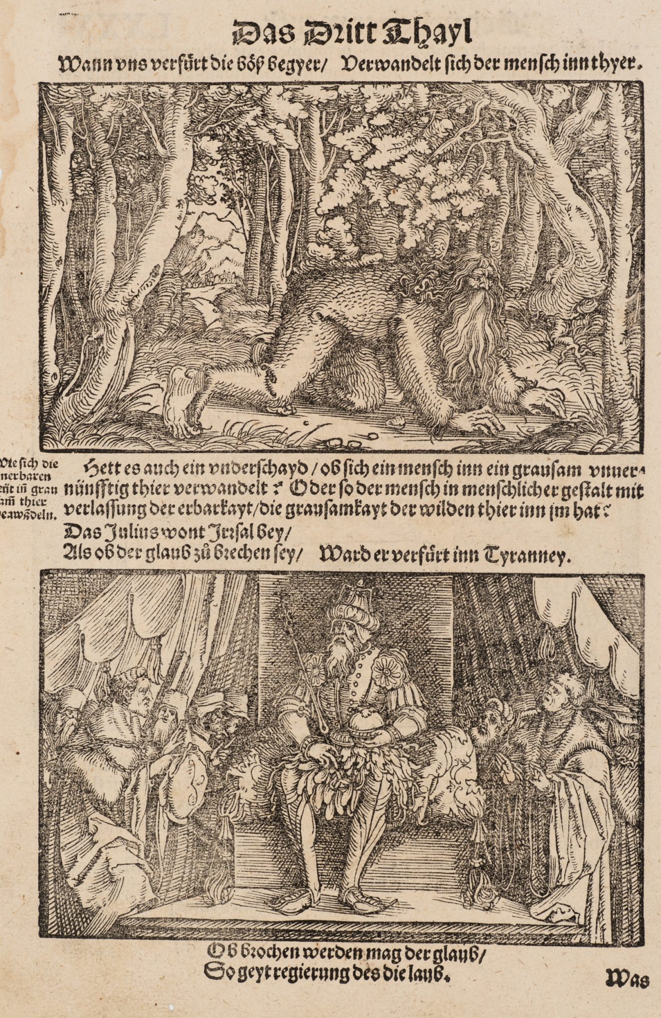 Verwandlung und Tyrannei