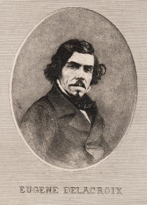 Portrait des Eugene Delacroix