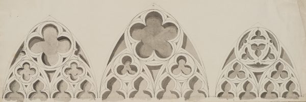 Beispiel aus Architektur: Gotische Maßwerkfenster