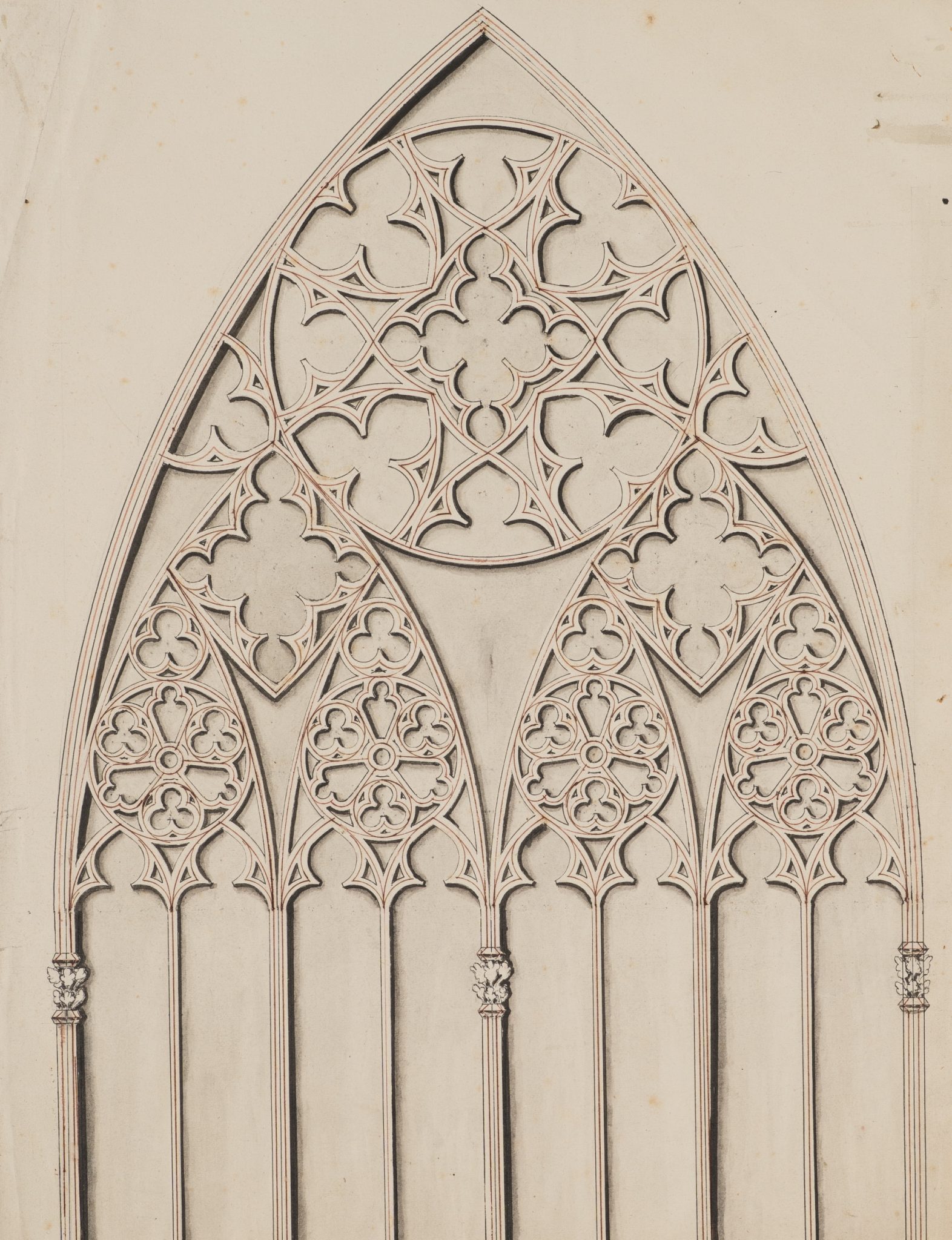 Gotisches Fenster Dom zu Mainz