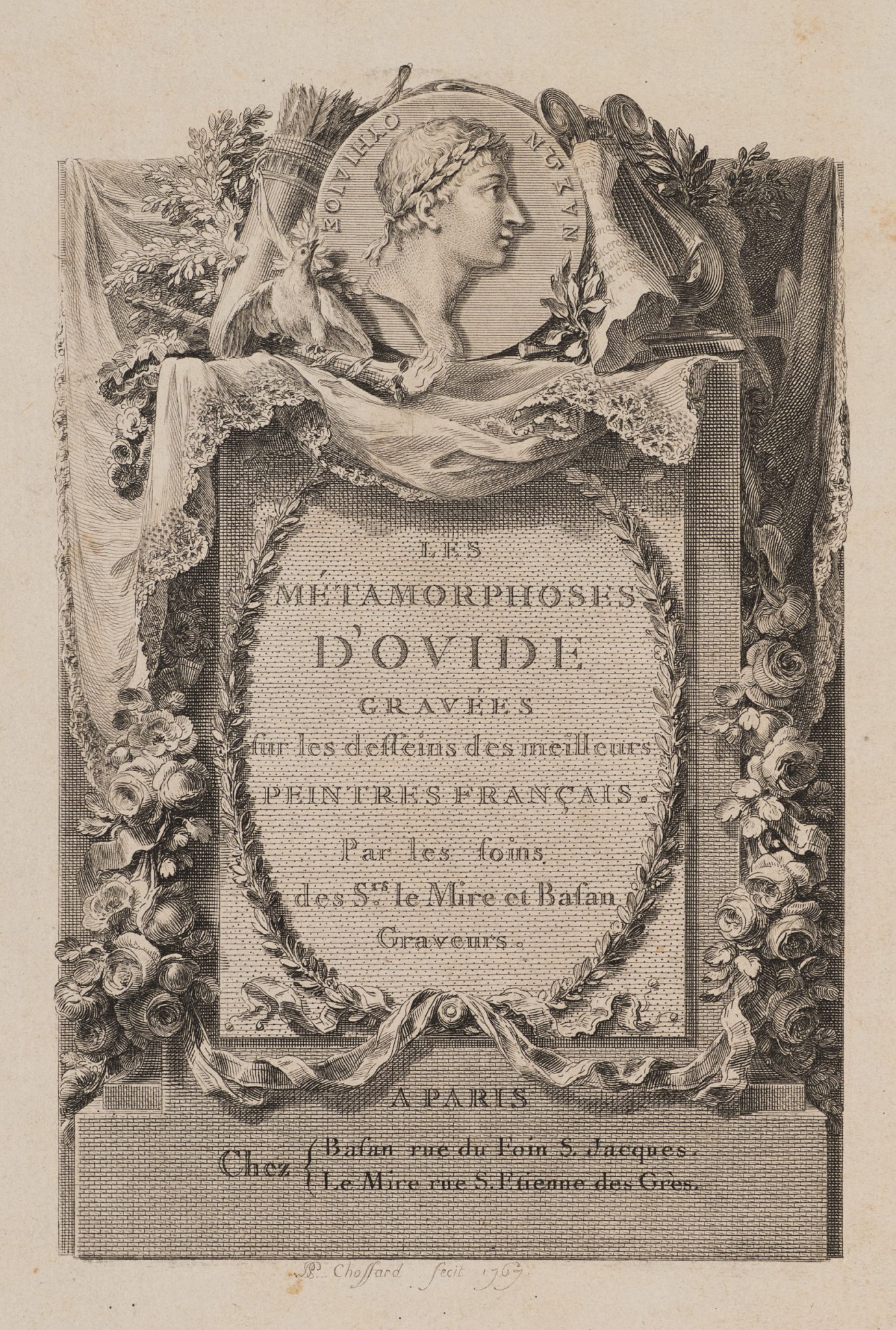 Ovids Metamorphosen Titelseite