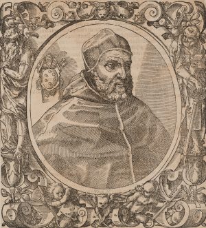 Porträt Pius IV; (1499-1565)