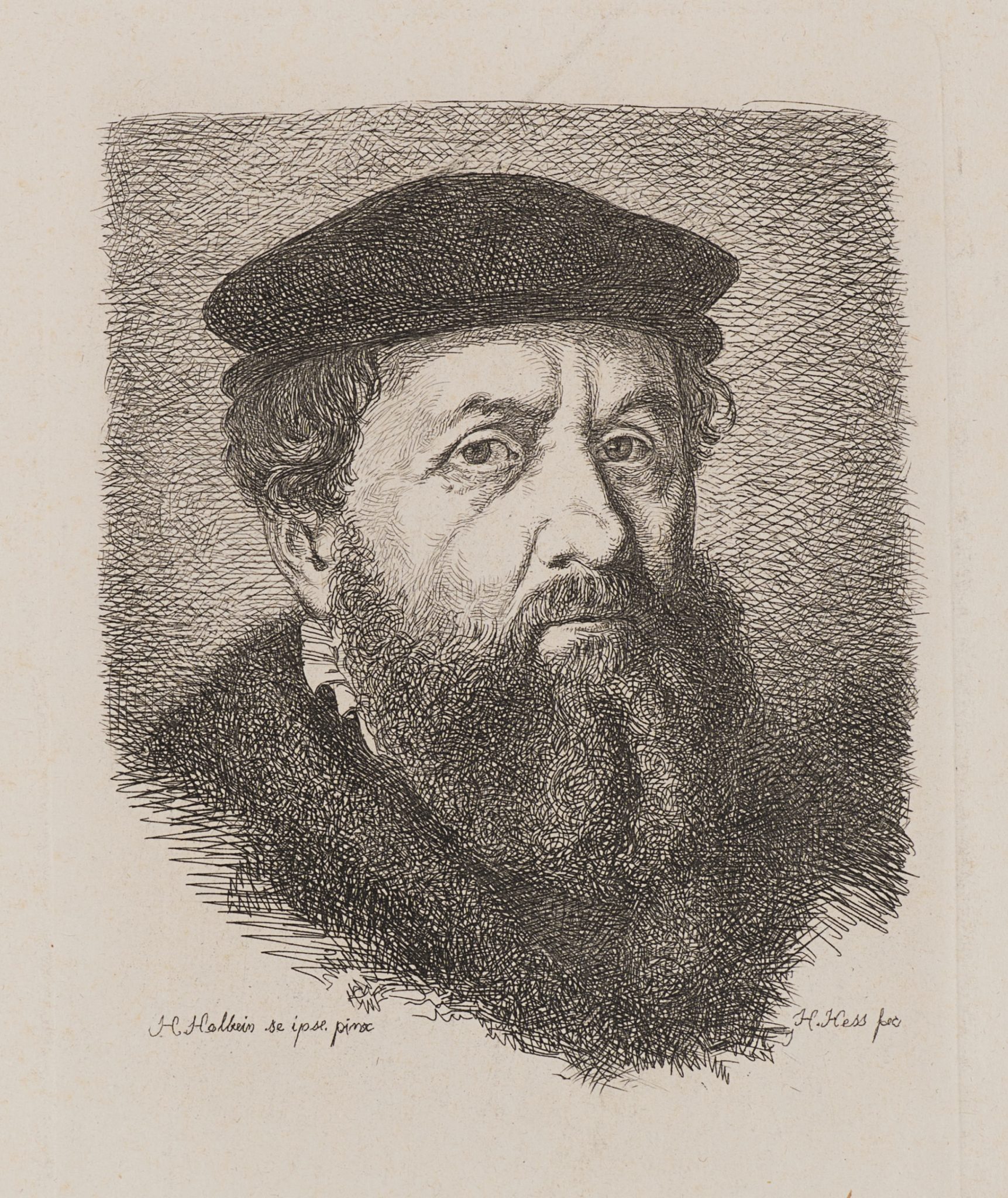Selbstbildnis Hans Holbein d.J.