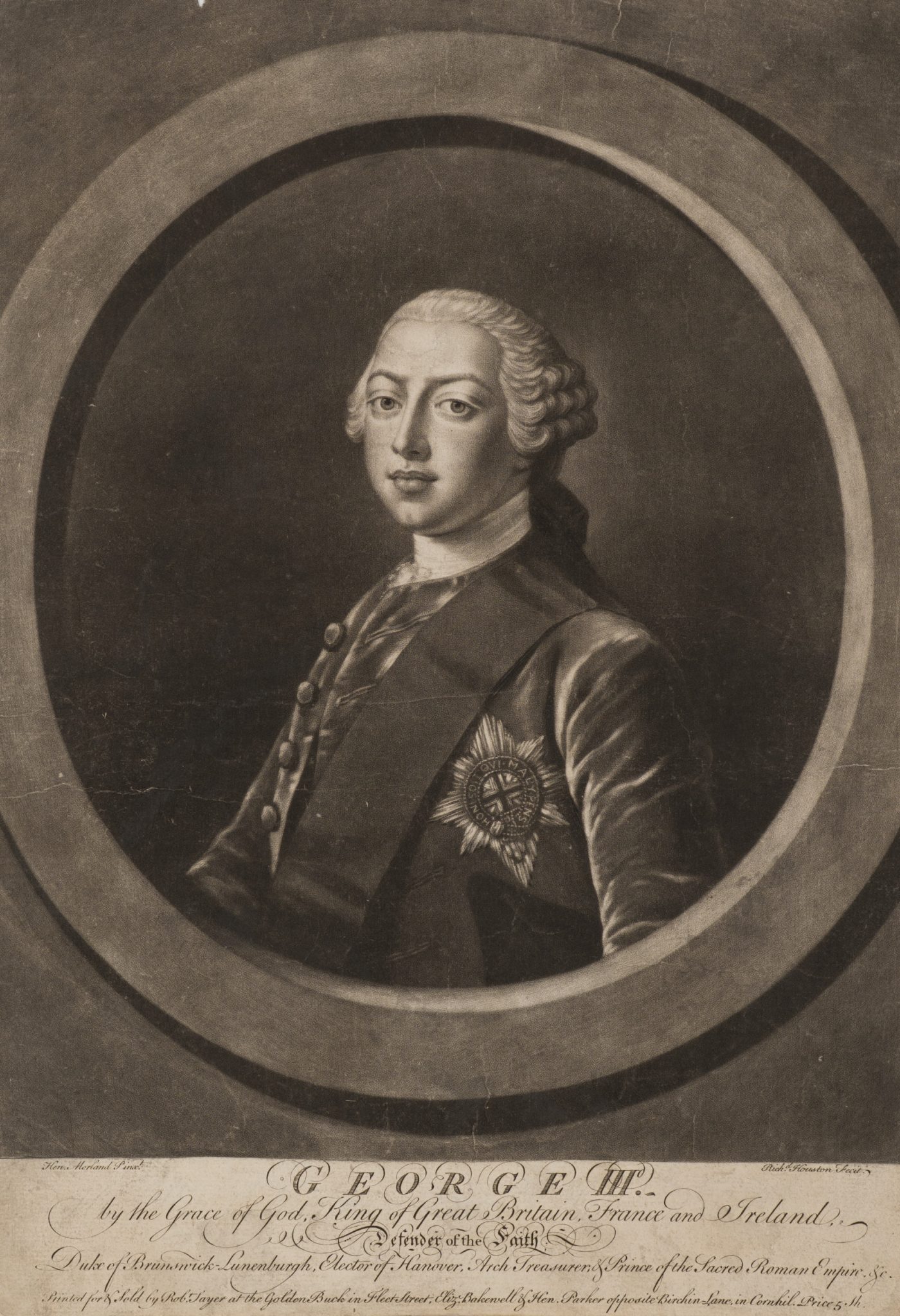 Porträt von George III