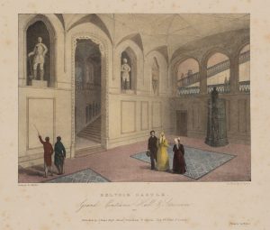 Belvoir Castle. Eingangshalle