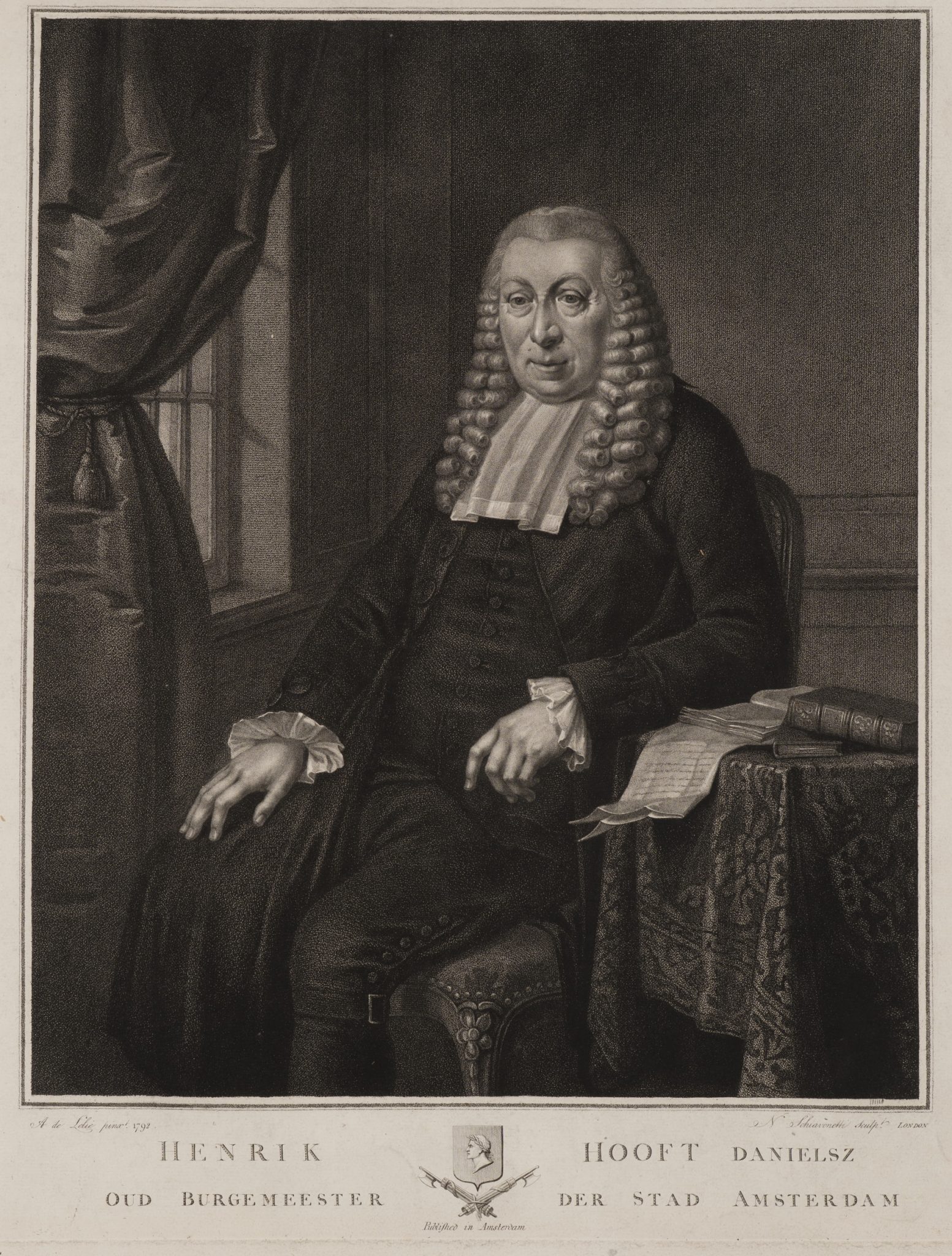 Porträt des Hendrik Danielsz Hooft