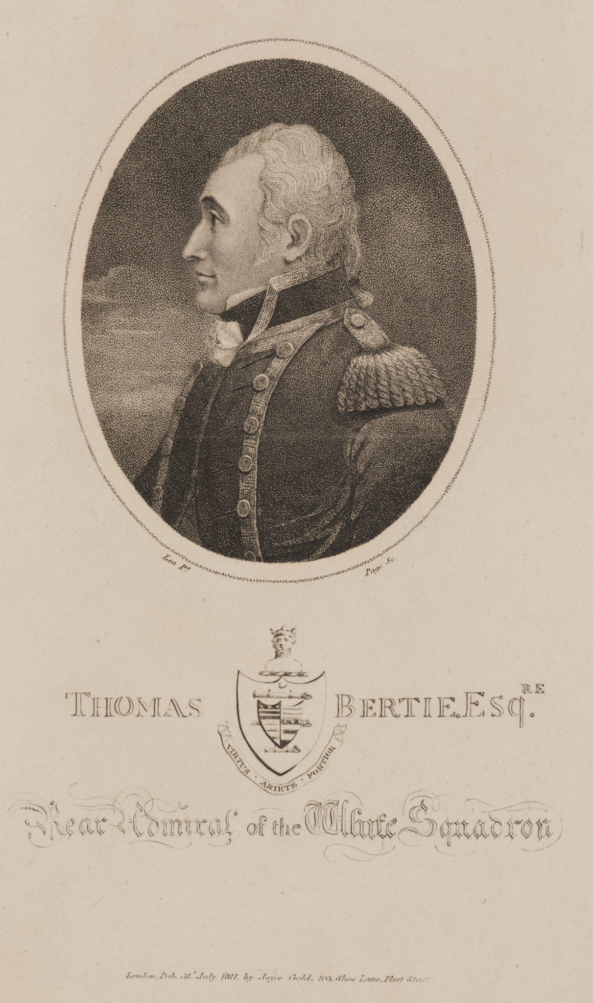 Marineoffizier Thomas Bertie