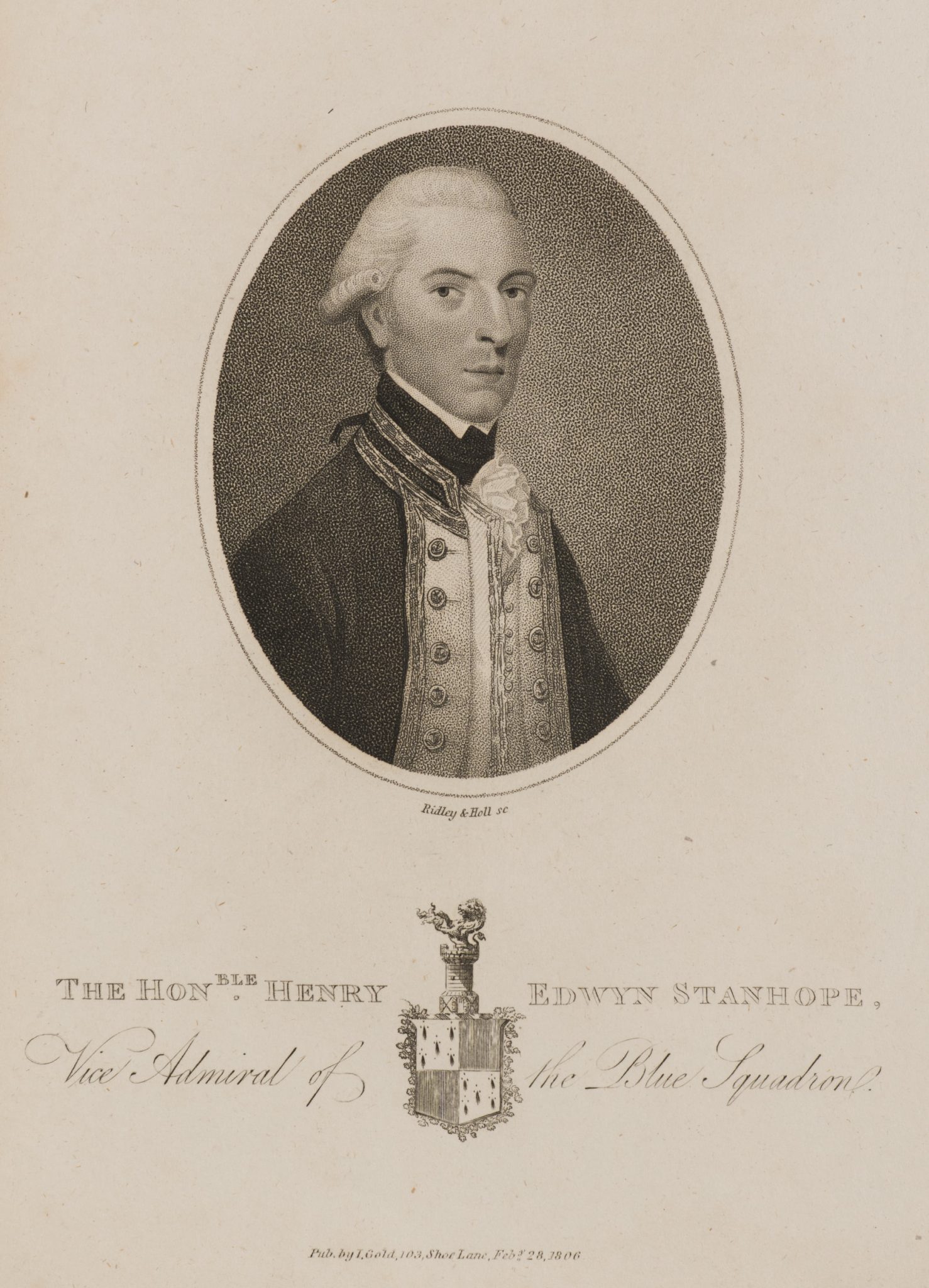 Porträt des Henry Edwyn Stanhope