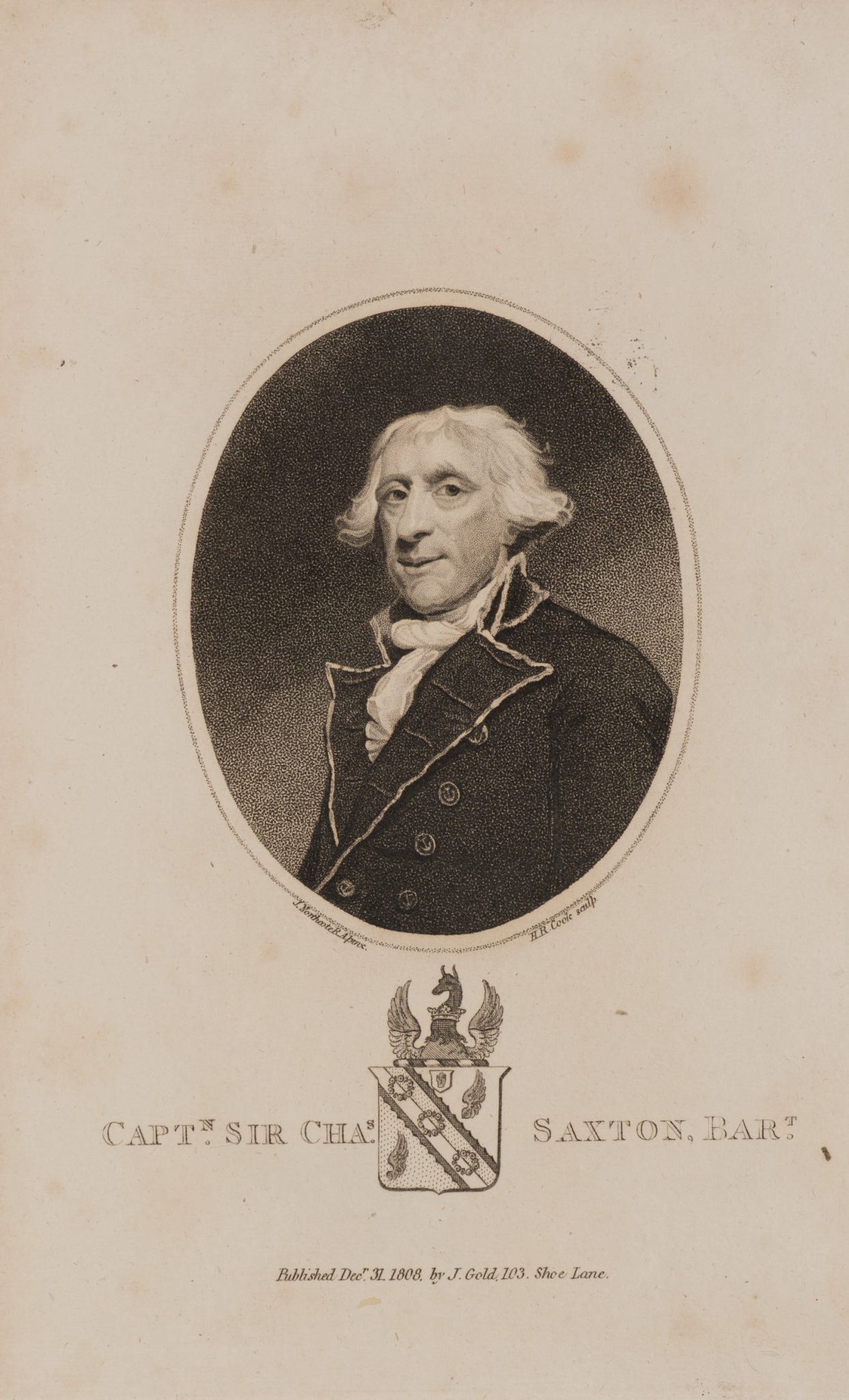 Porträt des Sir Charles Saxton