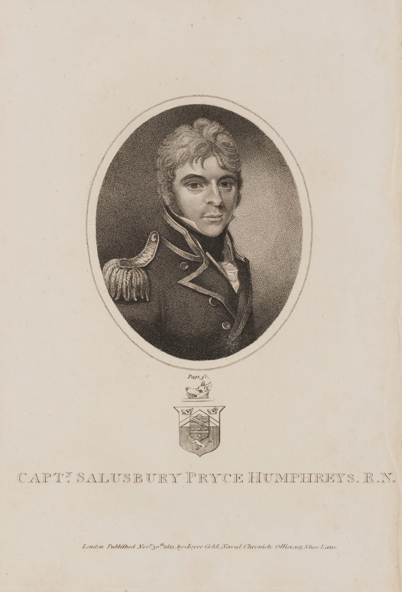 Porträt Salusbury Pryce Humphreys