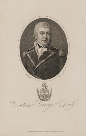 Porträt von Captain George Duff