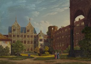 Innenhof des Schlosses von Heidelberg