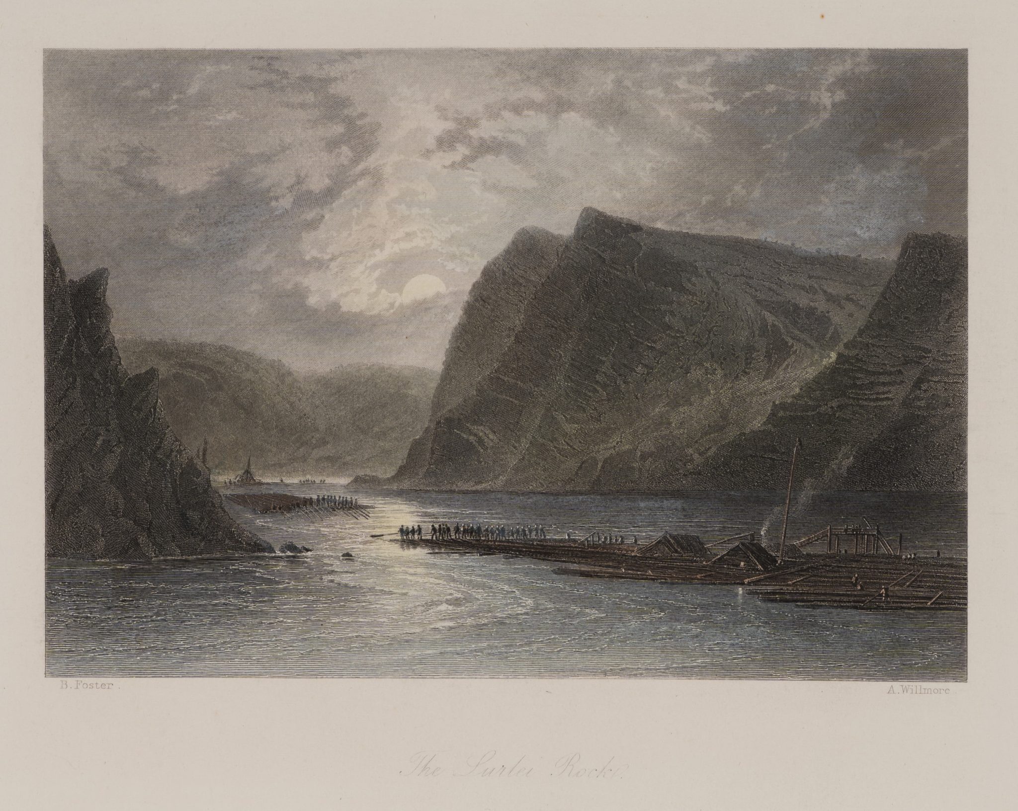 Loreley-Felsen am Mittelrhein
