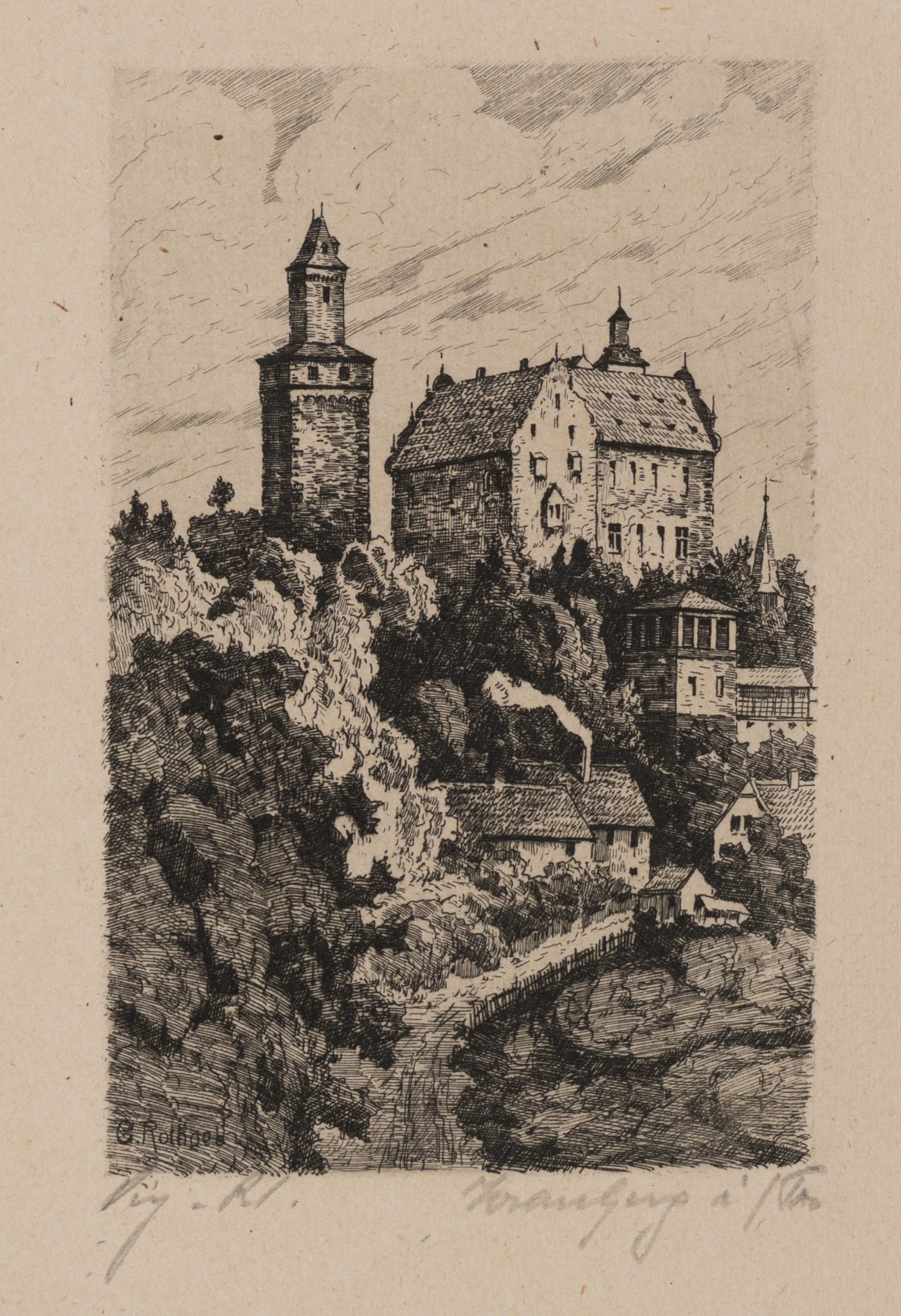 Kronberg mit Unterburg