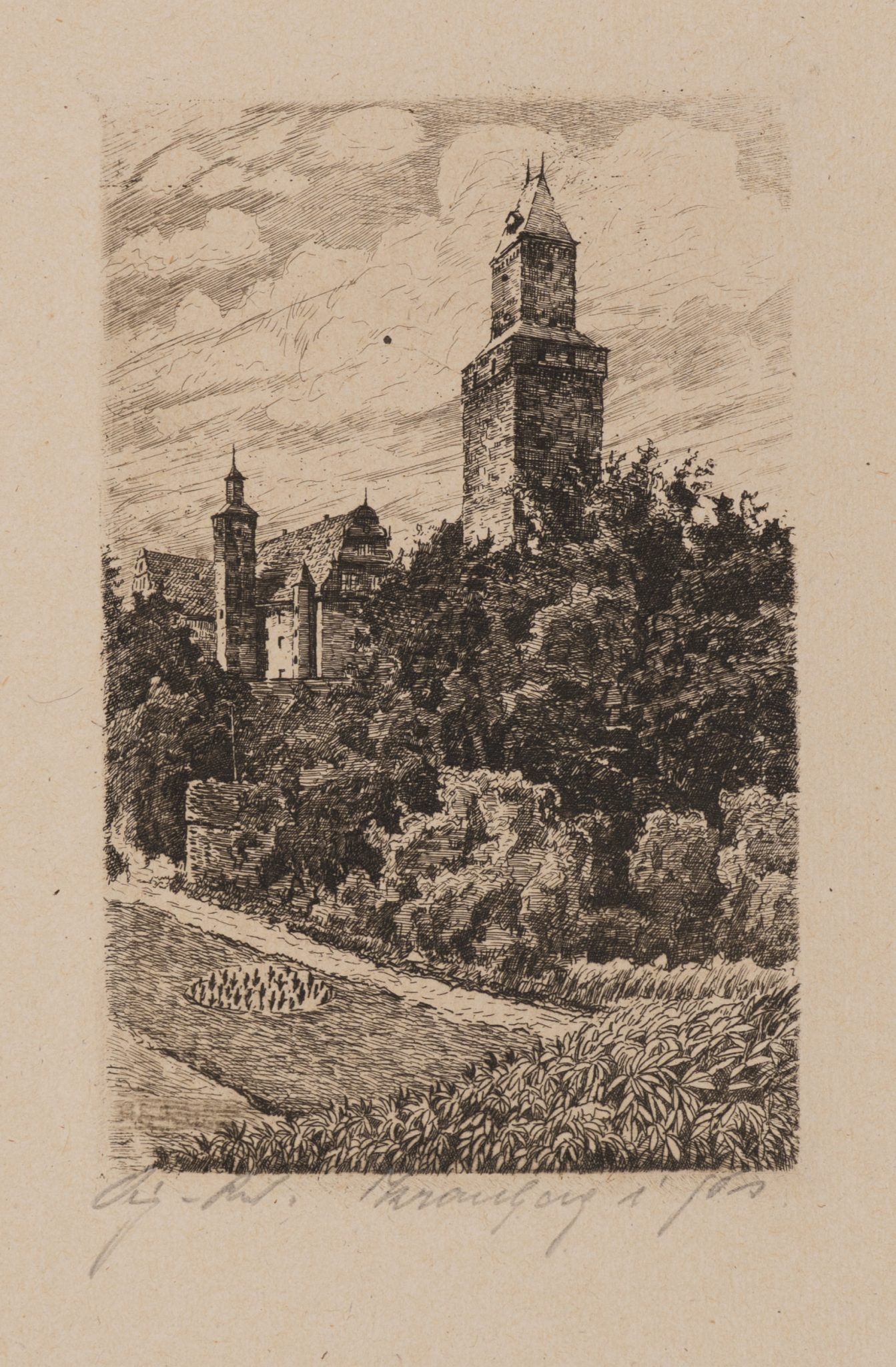 Kronberg mit Burganlage