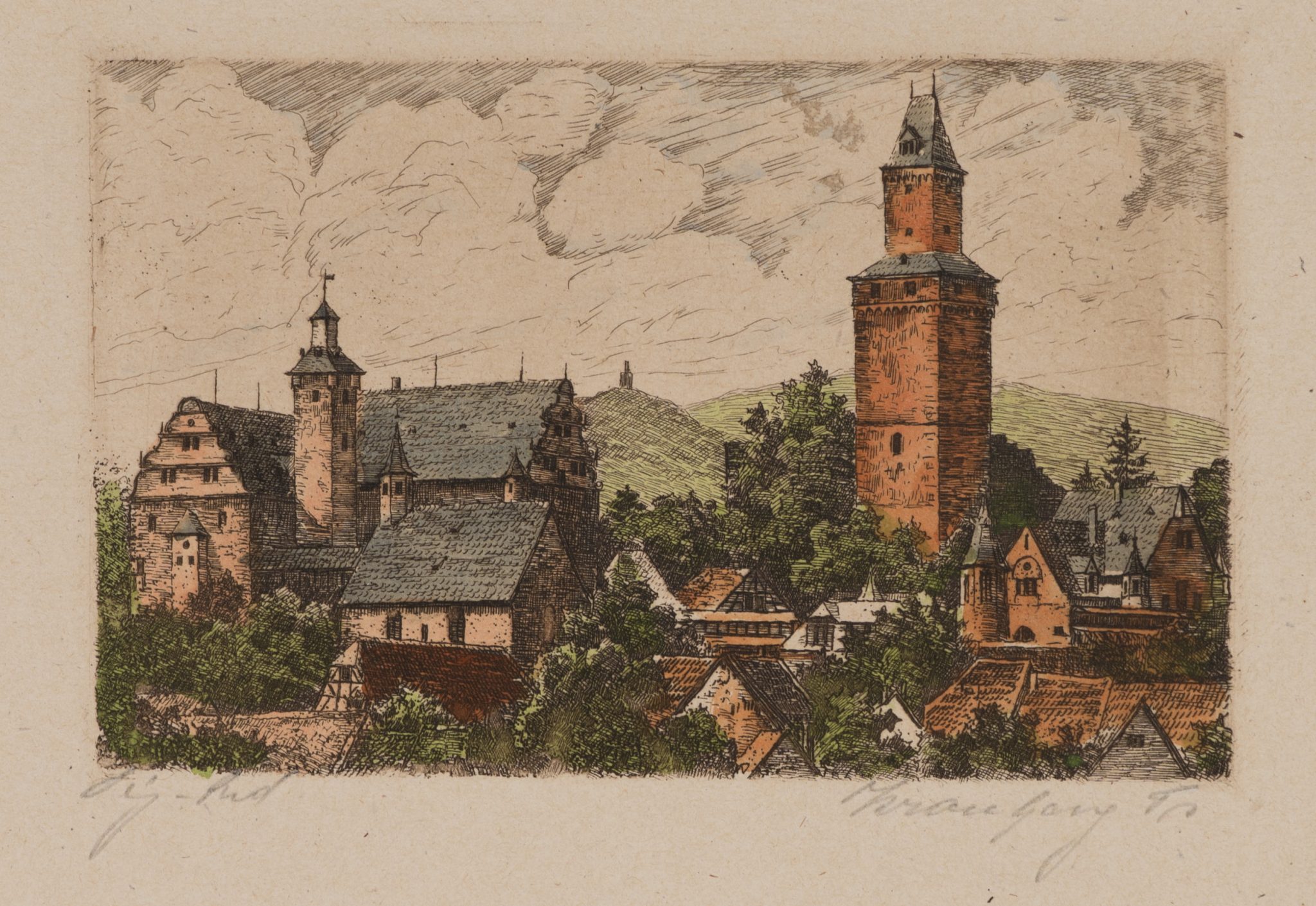 Ansicht von Kronberg im Taunus