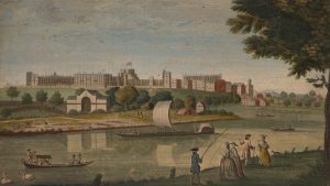 Windsor Palace mit Flussszene