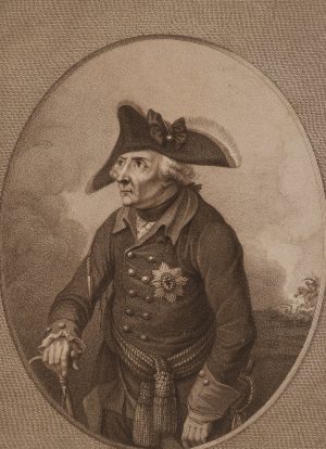 Friedrich der Große im Profil