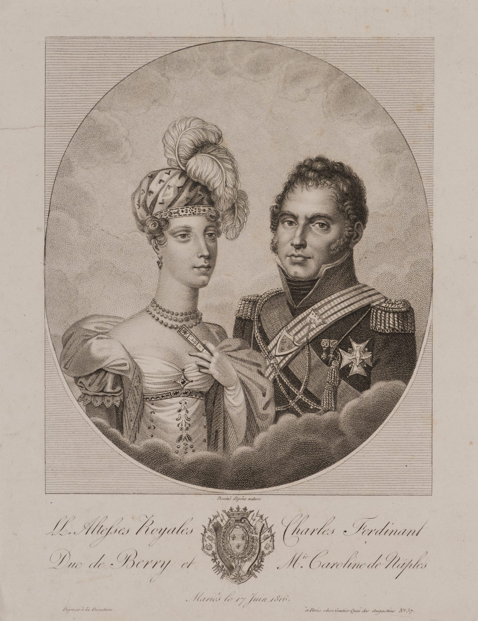 Hochzeitsporträt Duc de Berry