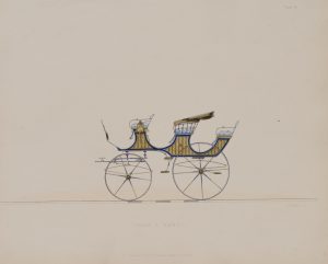 Char-à-banc. Elegante Kutsche