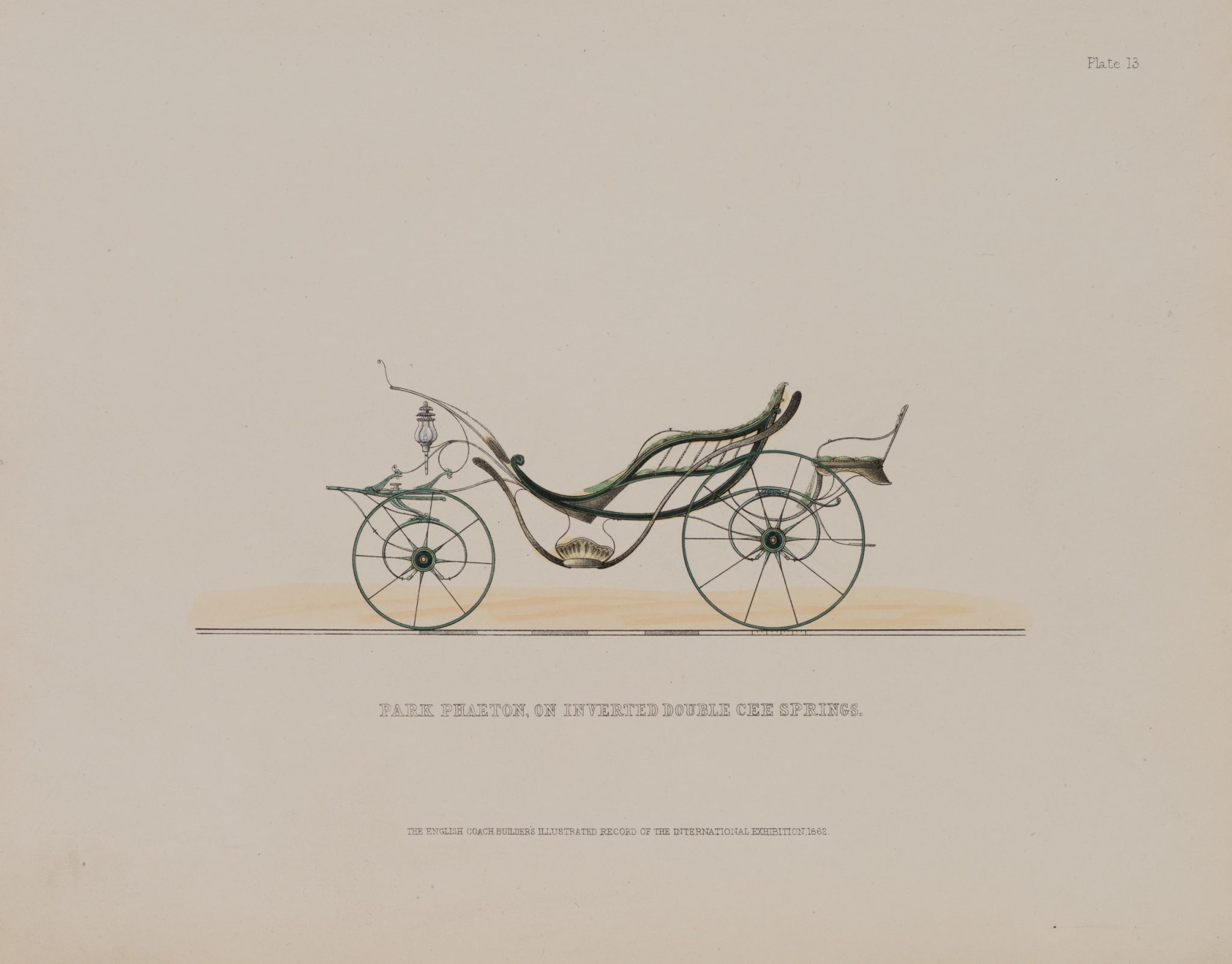 Park Phaeton mit Cee-Federn