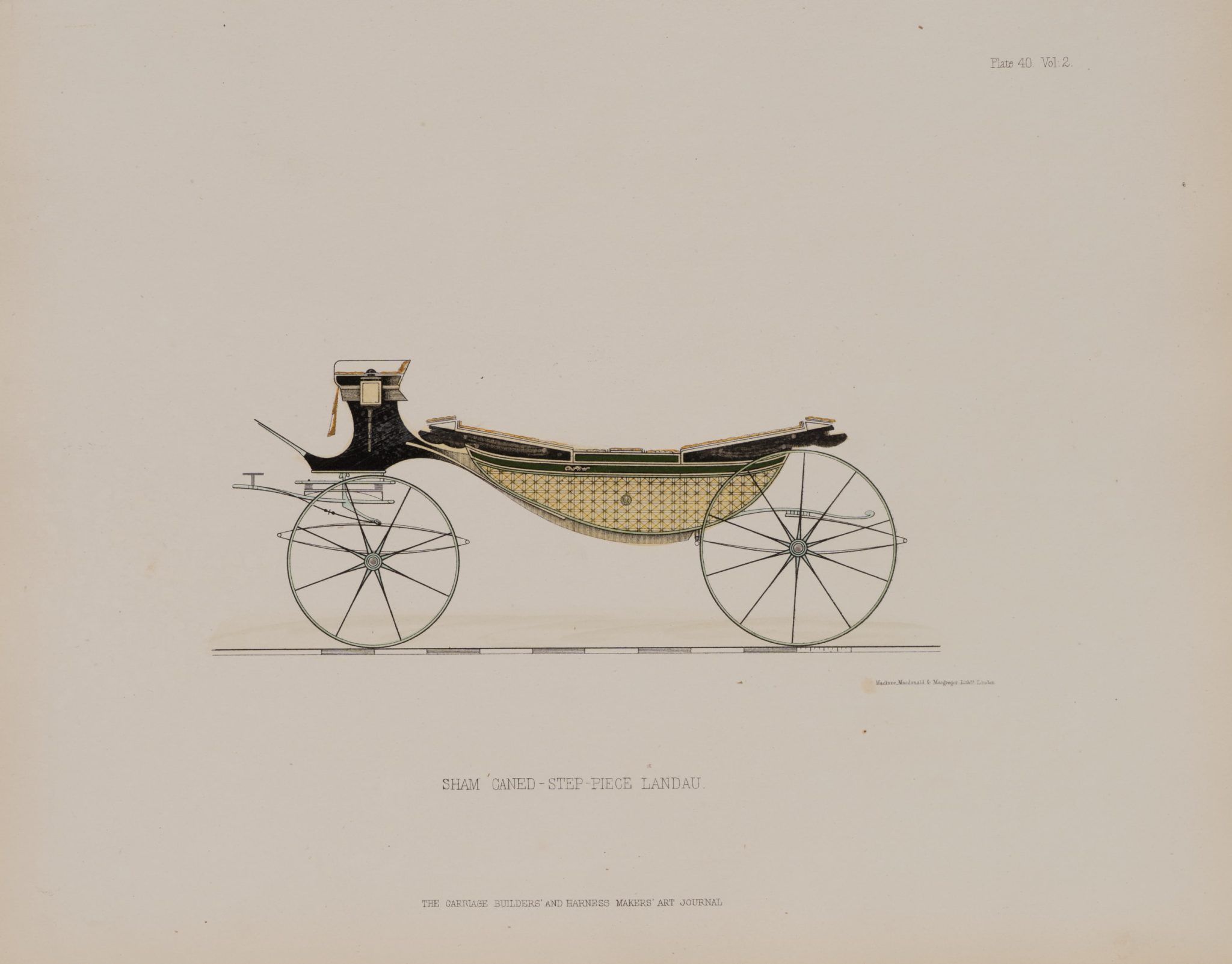 Historischer Landau-Wagen
