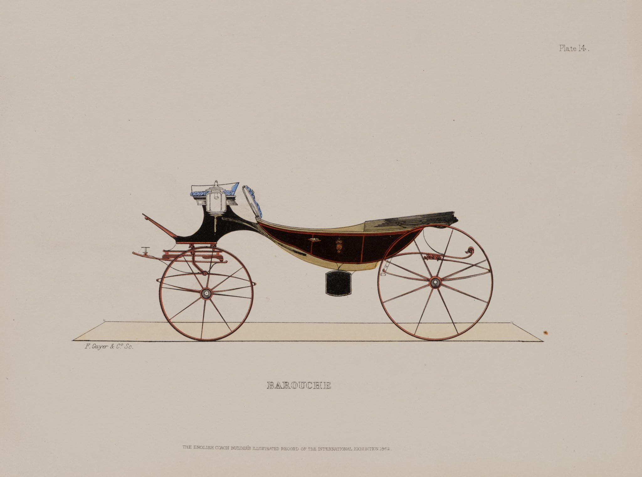 Barouche-Kutsche