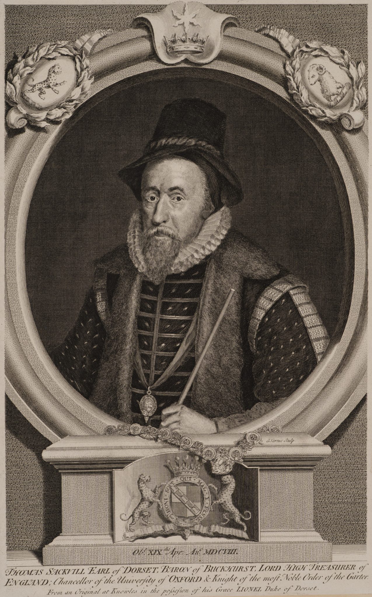Porträt des Thomas Sackville