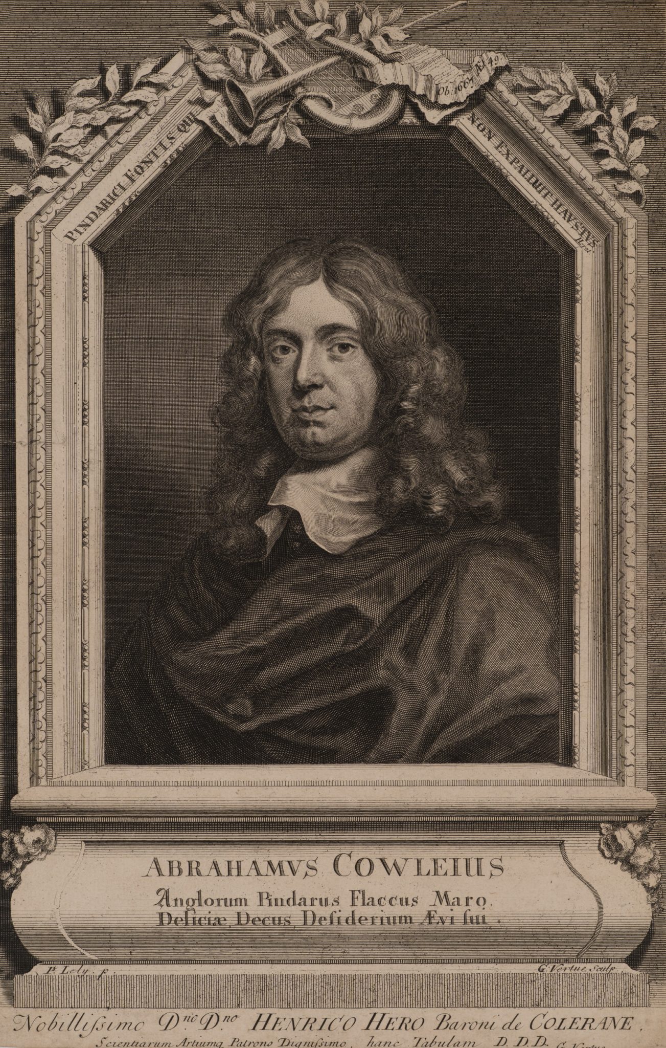 Porträt Abraham Cowley