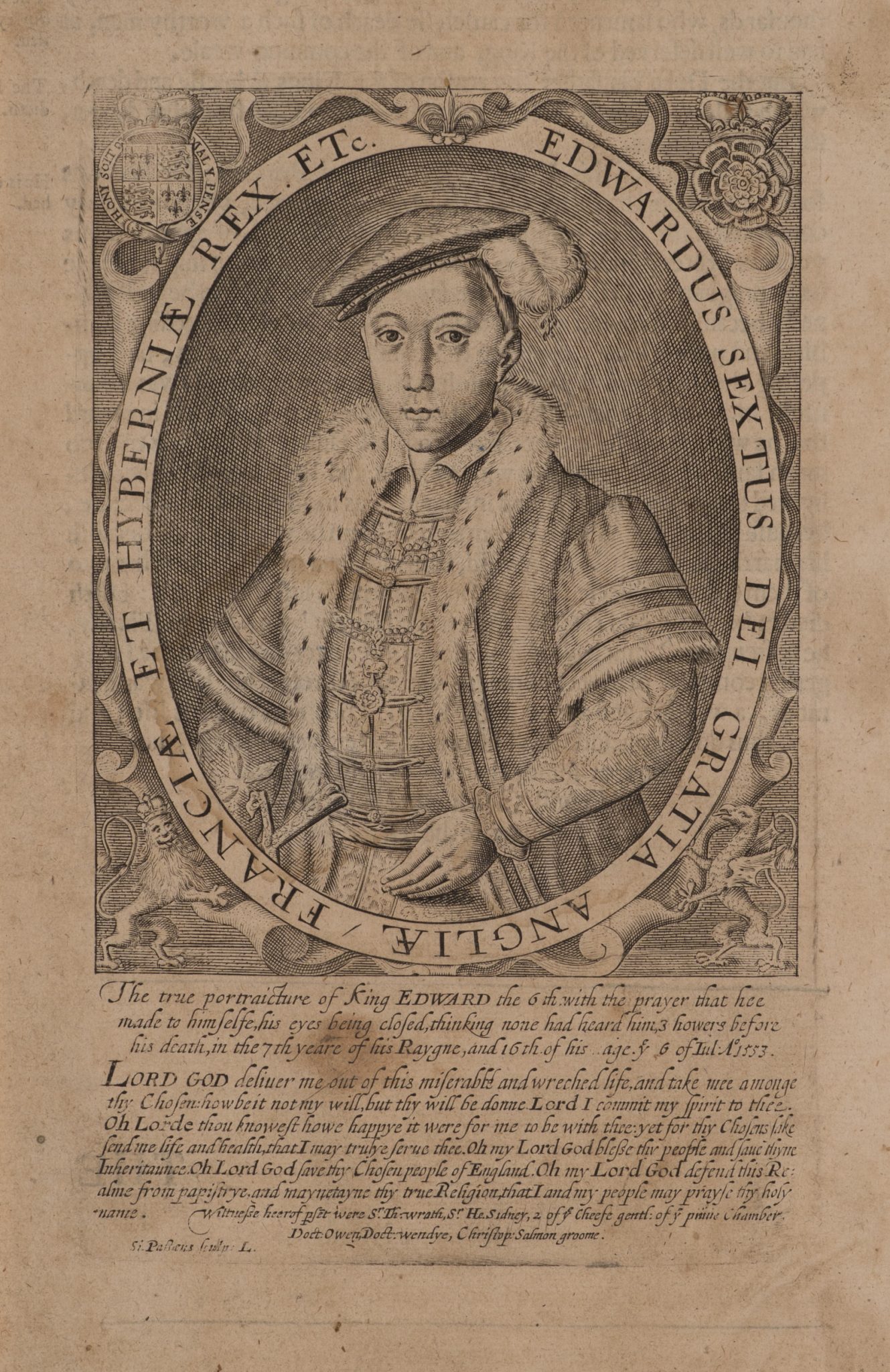 Porträt König Edward VI