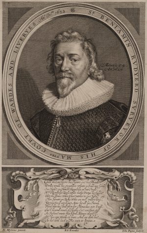 Porträt von Sir Benjamin Rudyerd