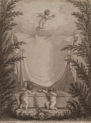 Probedruck: Graballegorie zur Leonora