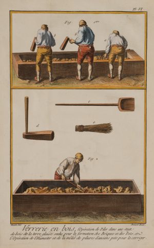 Glasmanufaktur-Arbeit