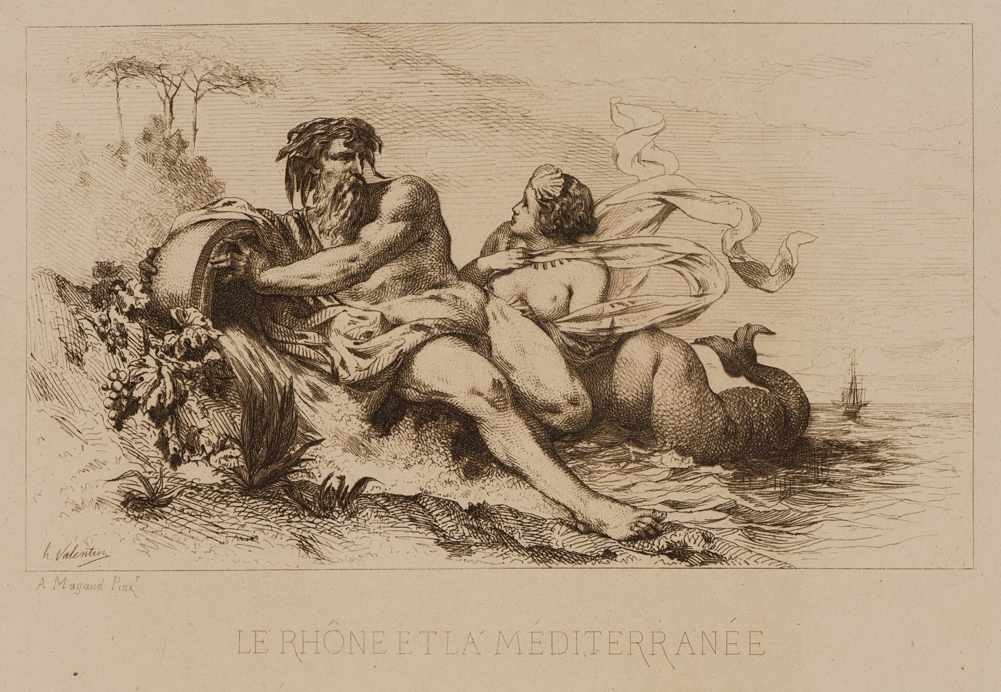 Rhône und Mittelmeer