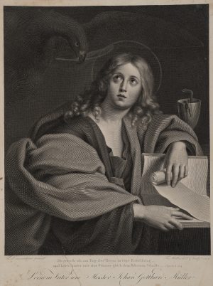 Johannes Evangelist mit Adler
