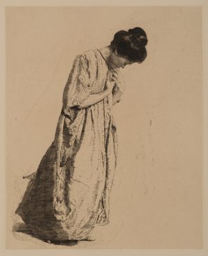 Japanerin im Kimono