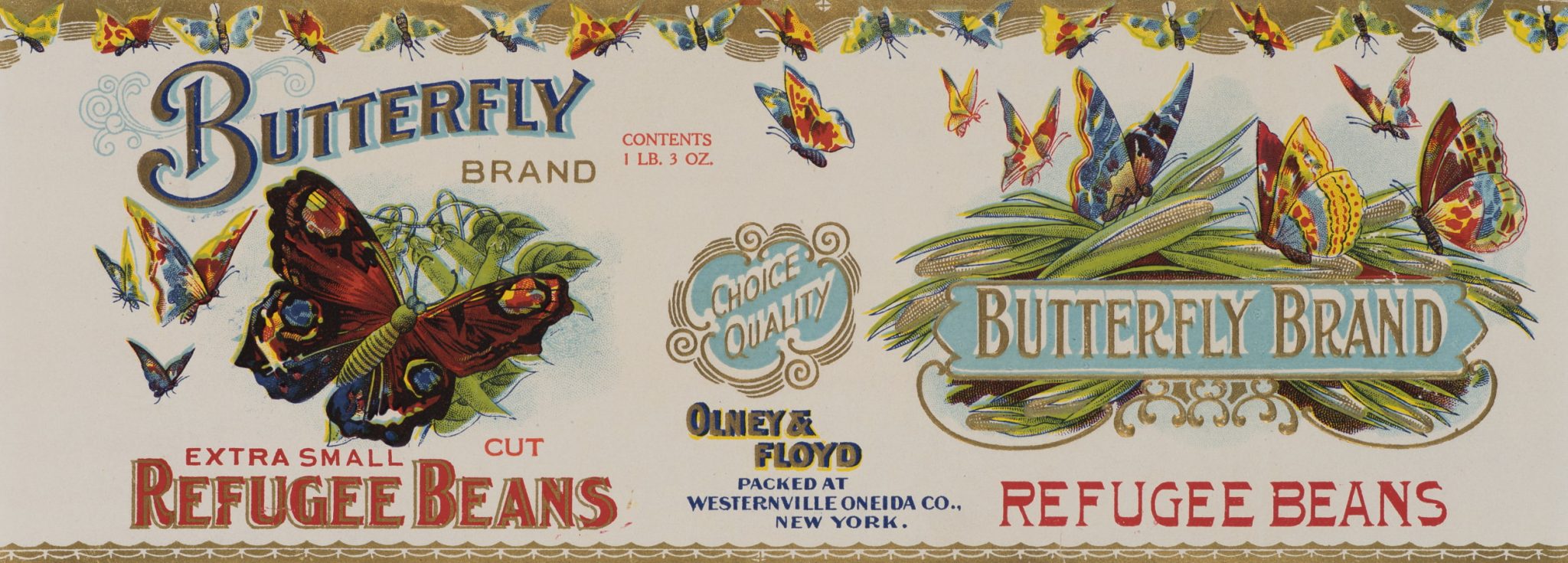 Butterfly Beans Etikett