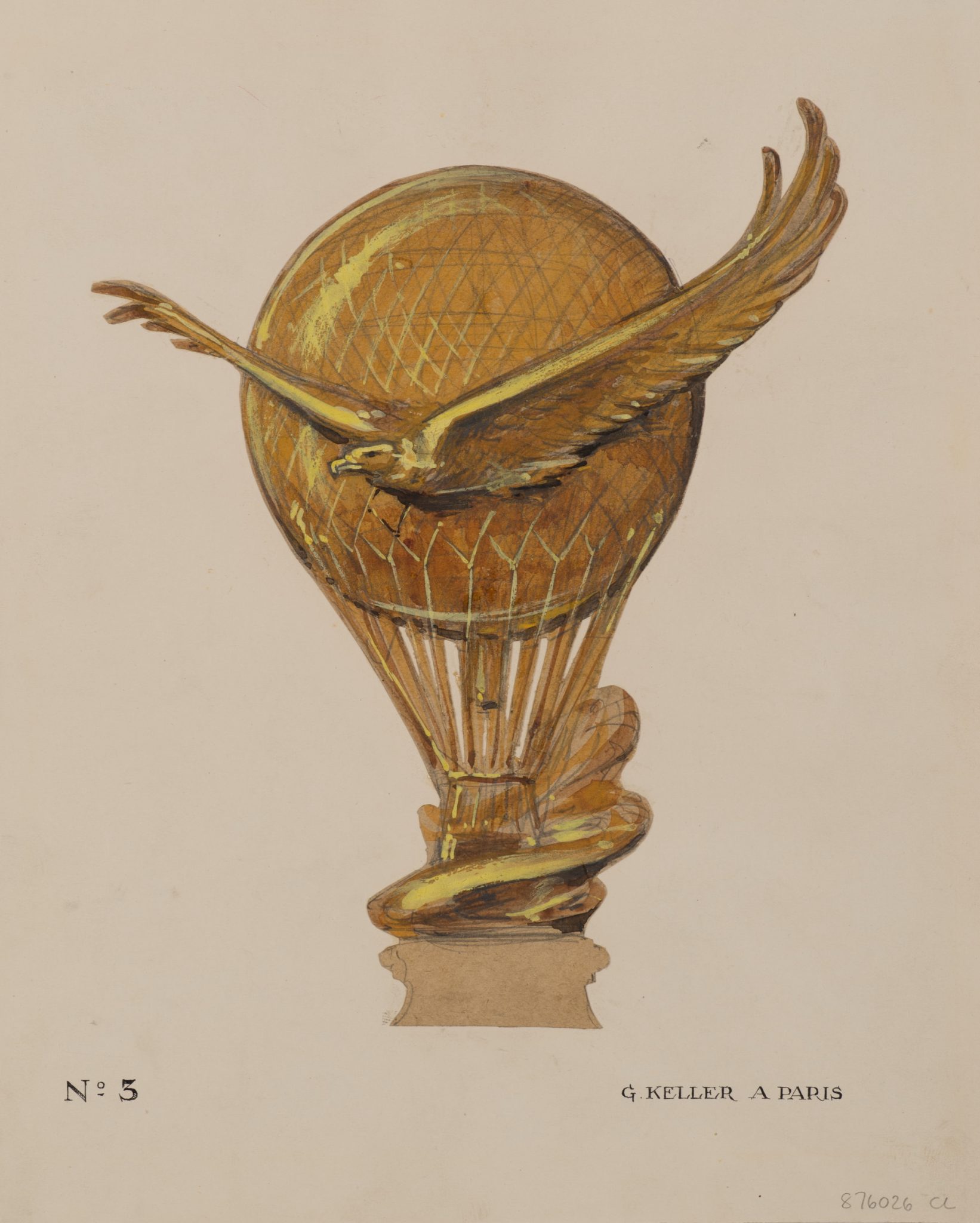 Adler auf Ballon III.